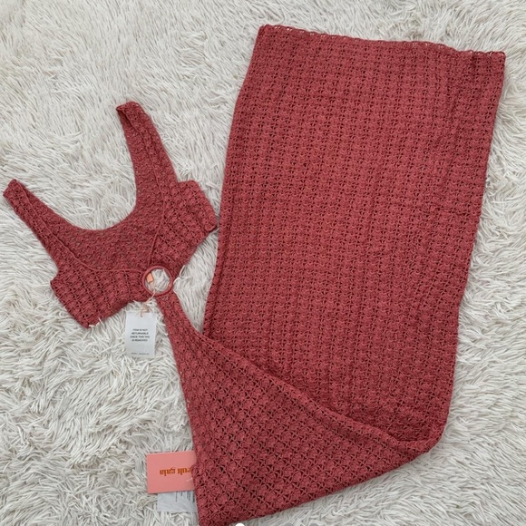 NWT Cult Gaia Tyra cutout crochet dress in Jaipur - Picture 7 of 9